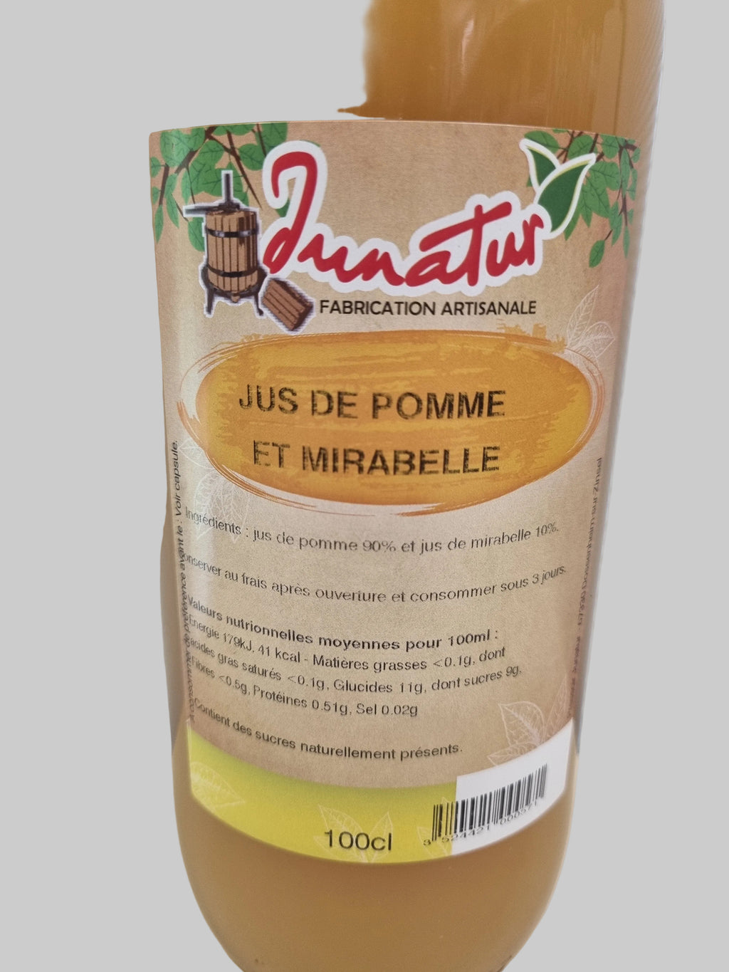 Jus de pomme mirabelle - 1L