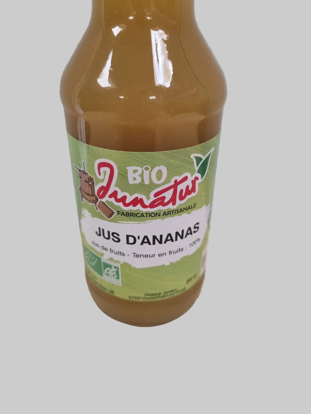 Jus d'ananas Bio - 25cl
