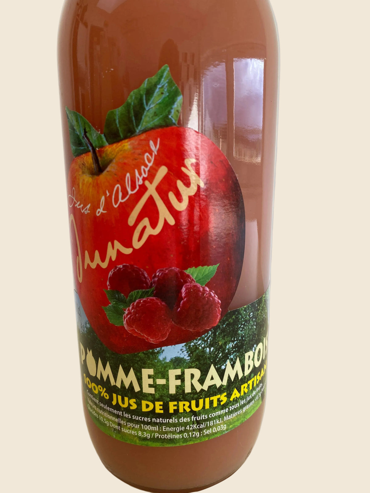 Jus de Pomme Framboise - 1L