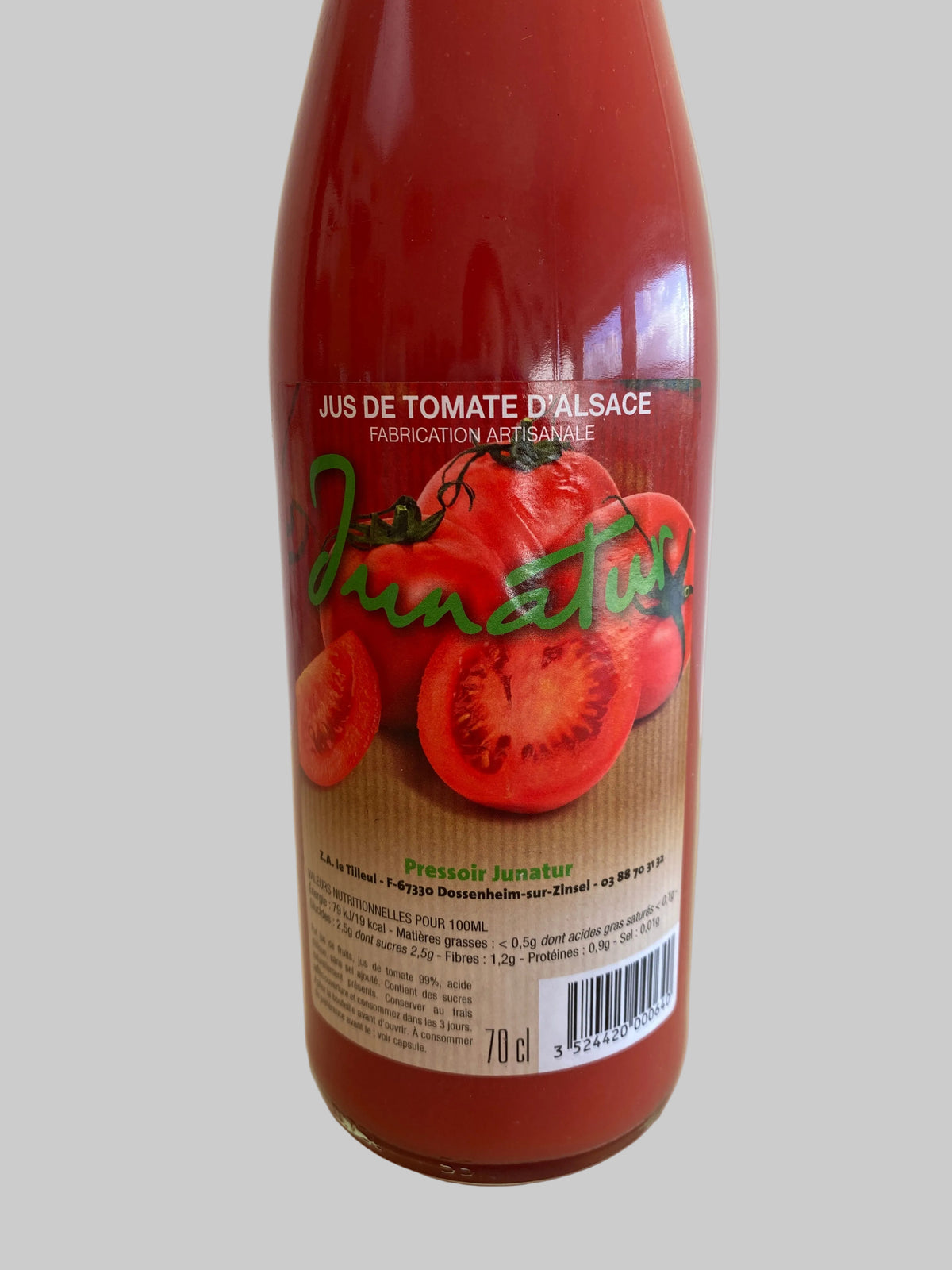 Jus de tomates Bio - 70cl