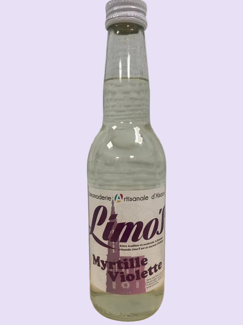 Limonade Limo's Myrtille et Violette - 33cl