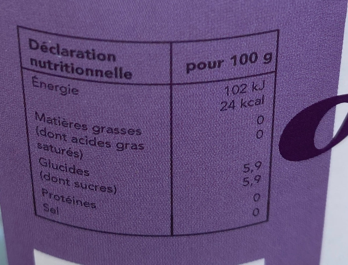 Limonade Limo's Cassis - 33cl