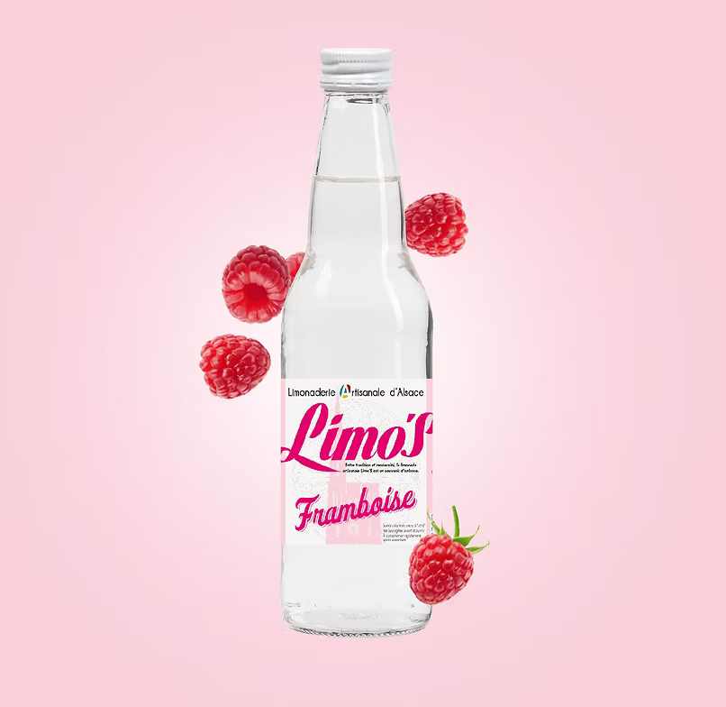 Limonade Limo's Framboise - 33cl