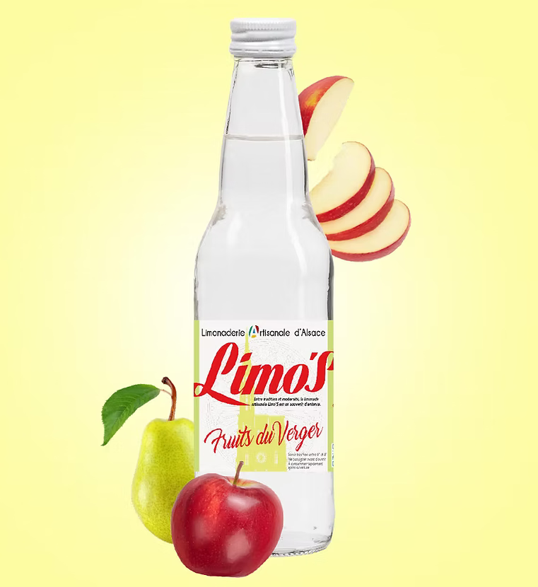 Limonade fuits du verger limos 33cl