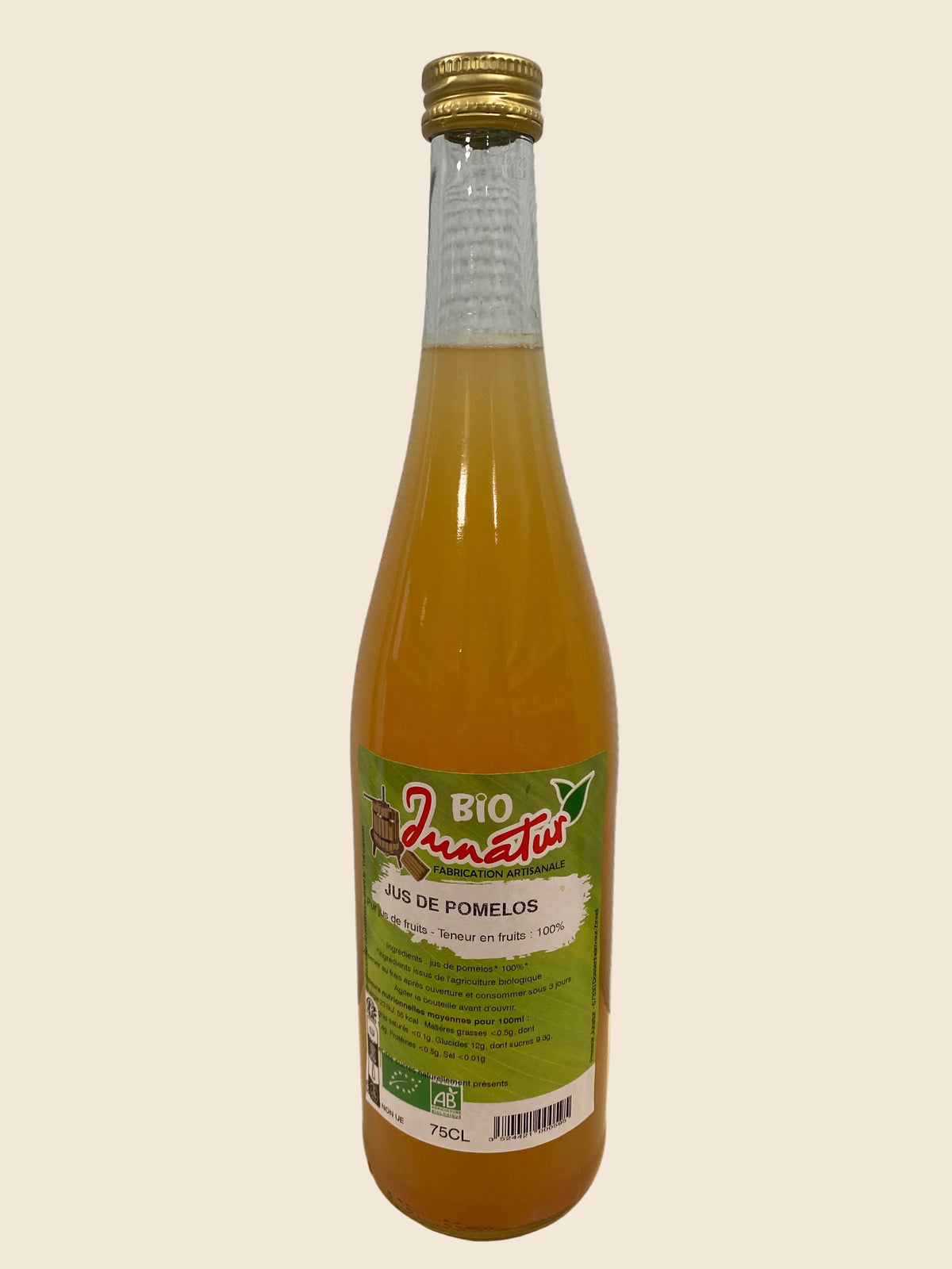 Jus de Pomelos 75cl Junatur