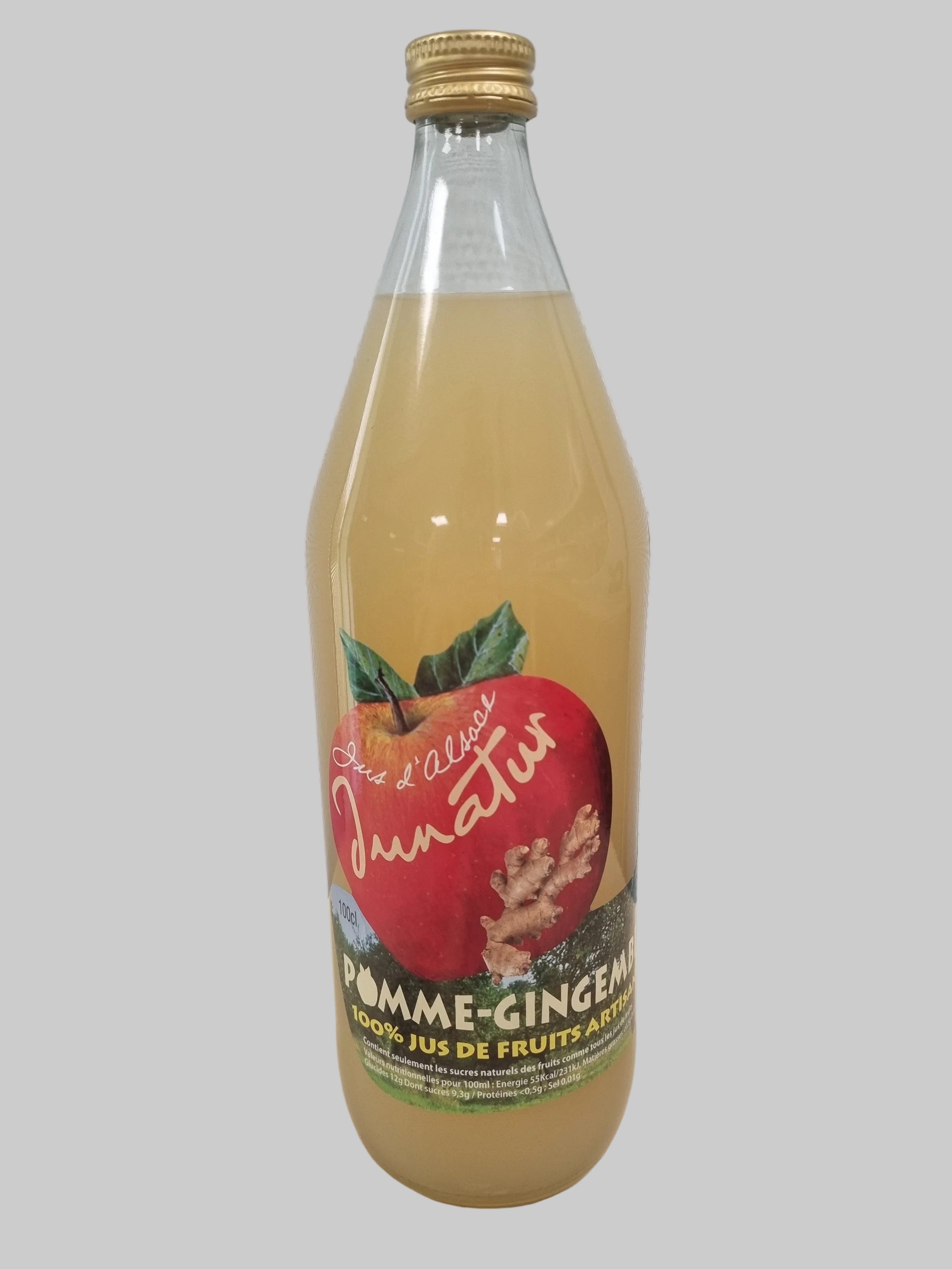 Jus de pomme gingembre Junatur 1L