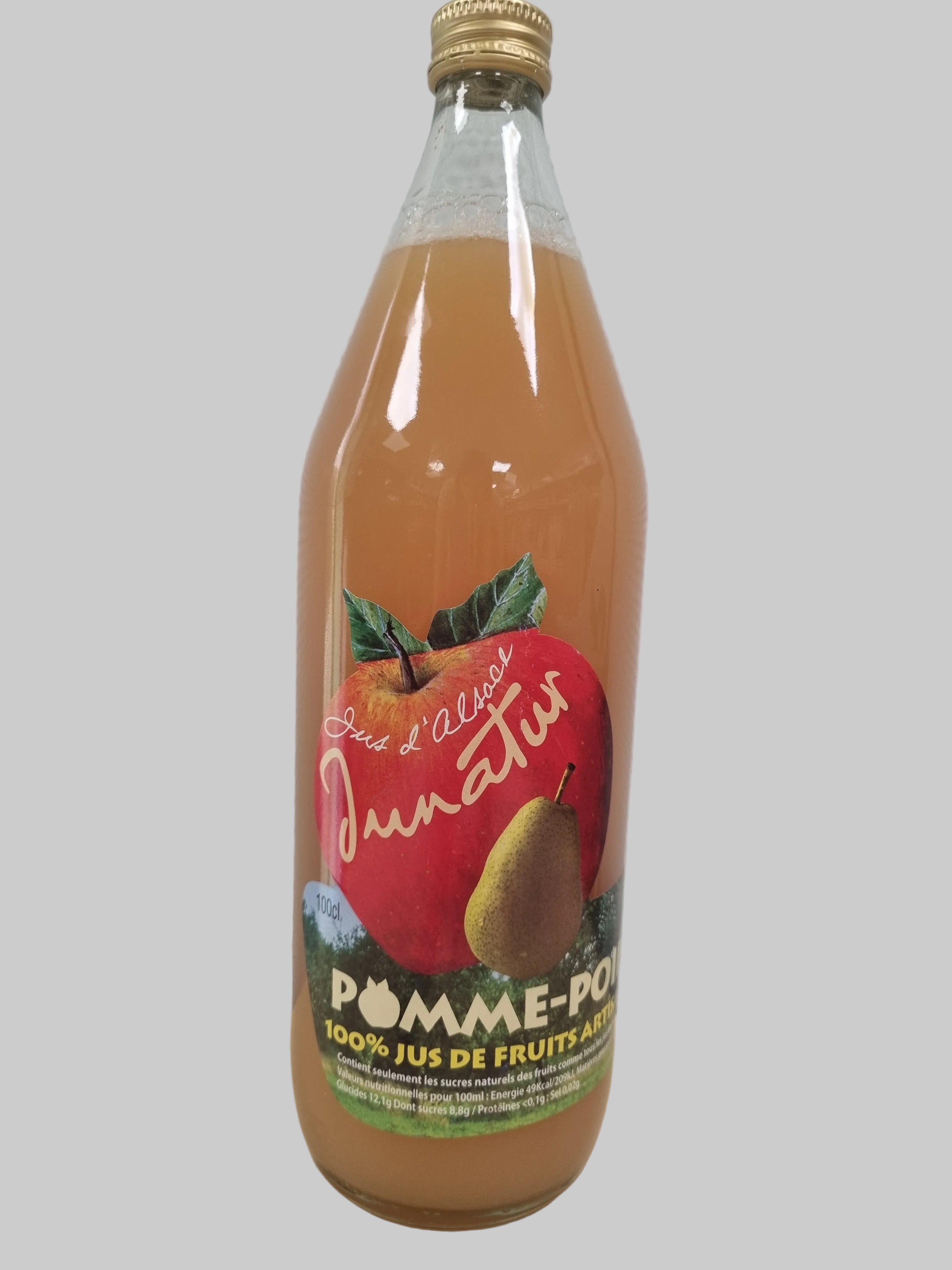 Jus de pomme poire Junatur 1L
