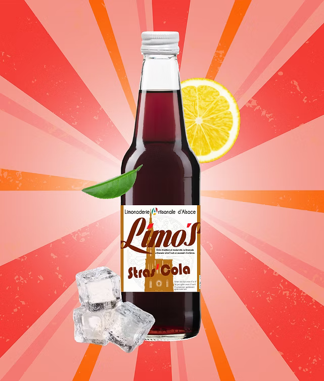 Limonade stras cola limos 33cl junatur