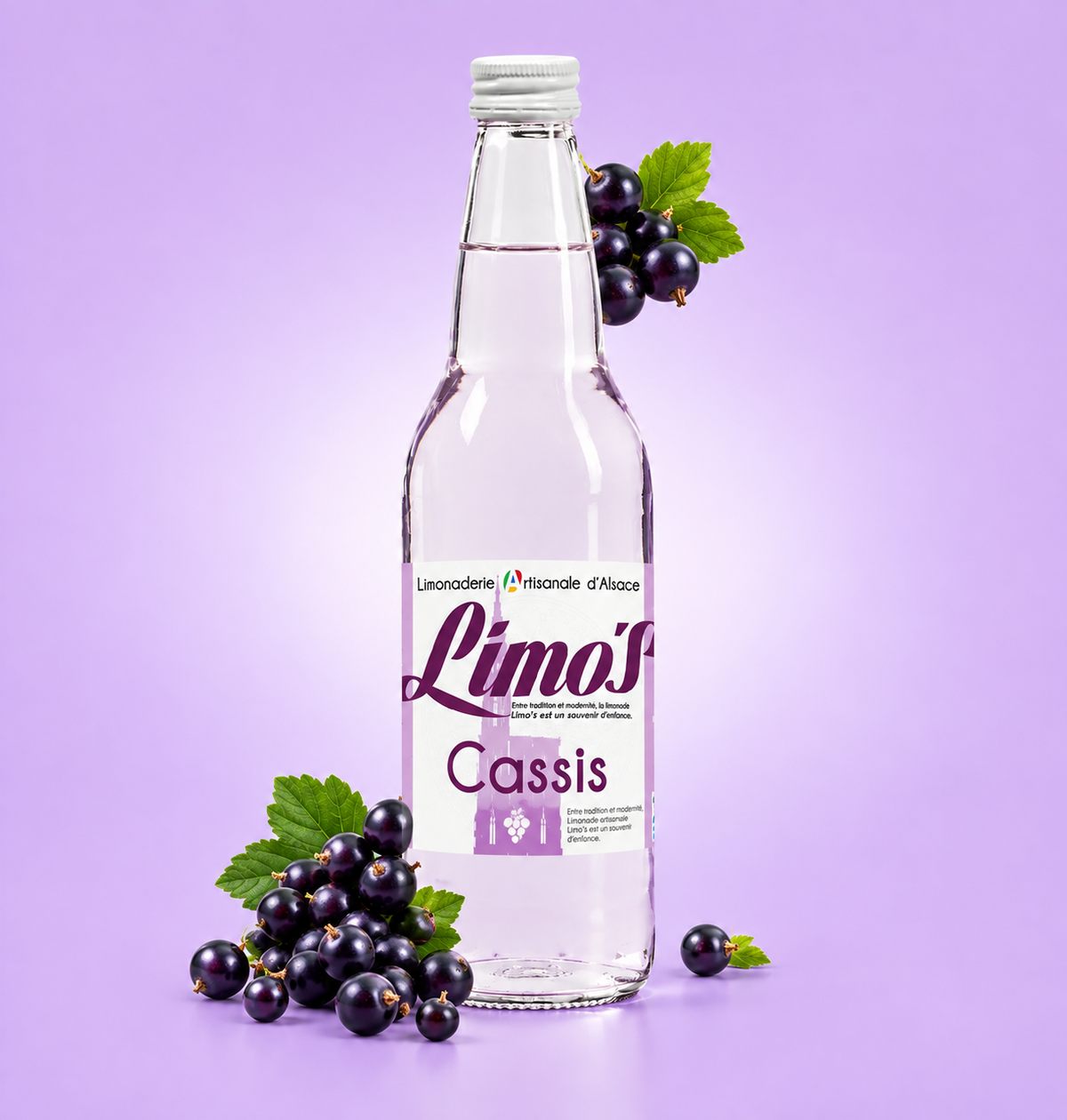 Limonade Cassis Limo s 33cl